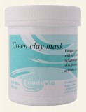 Кремовая маска с зеленой глиной